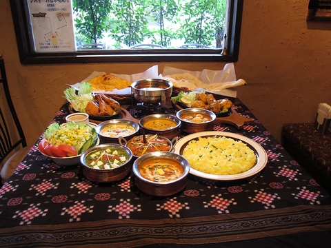 Rich aromatic curry at Milan Restaurant